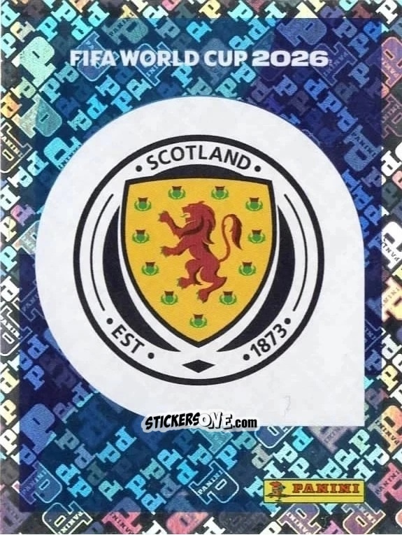 Figurina Emblem - Fifa World Cup 2026. Standard Edition n. SCO1 - Panini