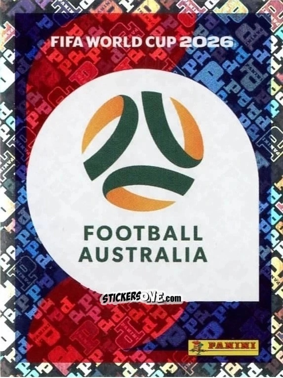 Figurina Emblem - Fifa World Cup 2026. Standard Edition n. AUS1 - Panini