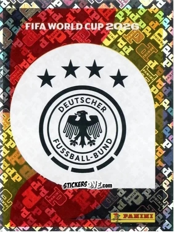 Cromo Emblem - Fifa World Cup 2026. Standard Edition n. GER1 - Panini