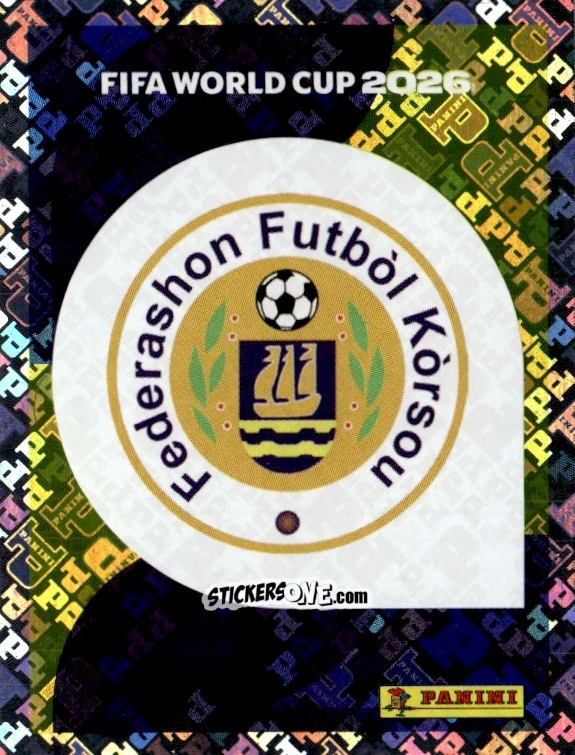 Cromo Emblem - Fifa World Cup 2026. Standard Edition n. CUW1 - Panini