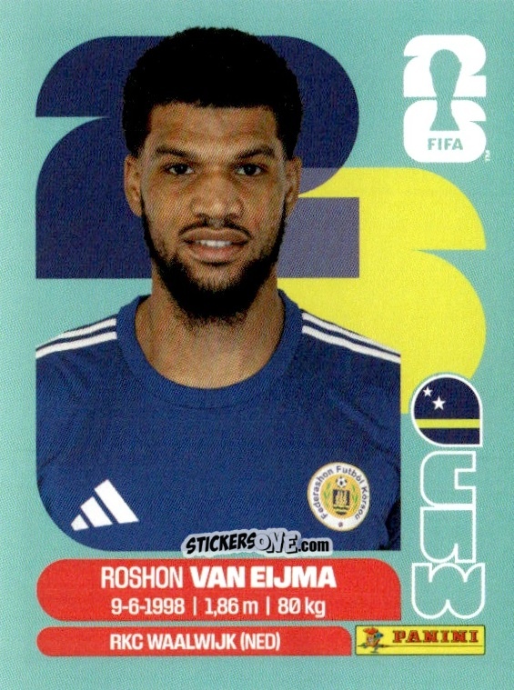 Sticker Roshon Van Eijma