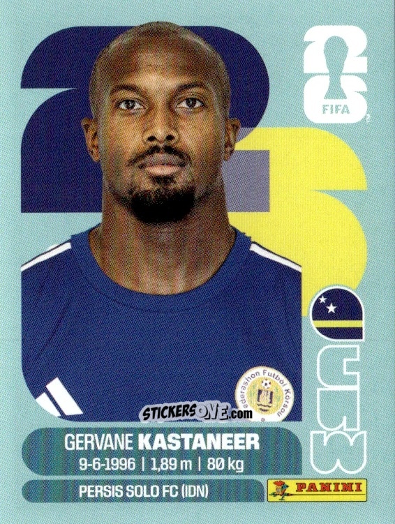 Sticker Gervane Kastaneer