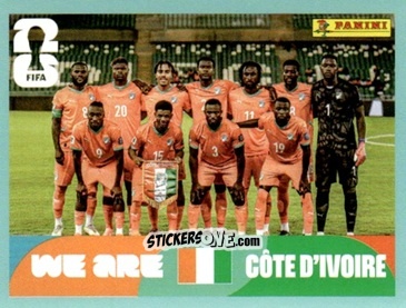 Sticker Team Photo - Fifa World Cup 2026. Standard Edition n. CIV13 - Panini
