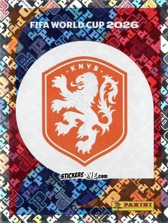 Sticker Emblem - Fifa World Cup 2026. Standard Edition n. NED1 - Panini