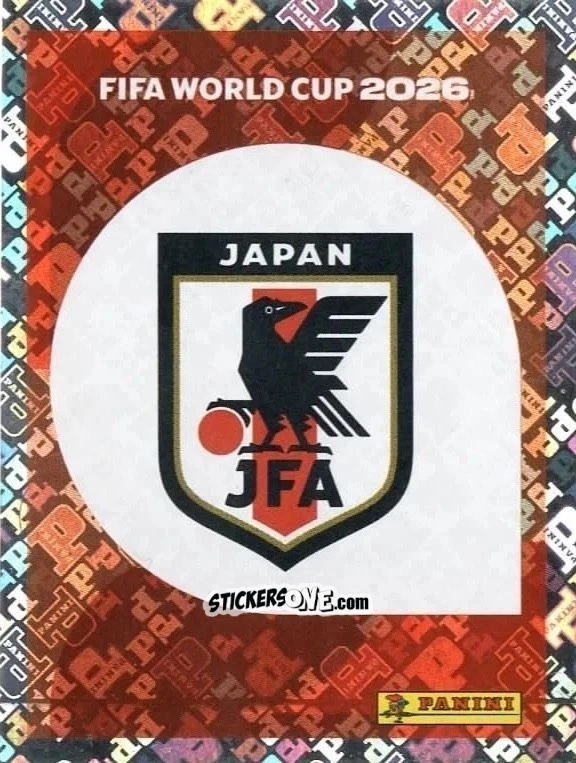 Figurina Emblem - Fifa World Cup 2026. Standard Edition n. JPN1 - Panini