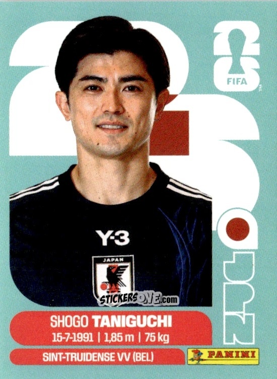 Figurina Shogo Taniguchi - Fifa World Cup 2026. Standard Edition n. JPN6 - Panini
