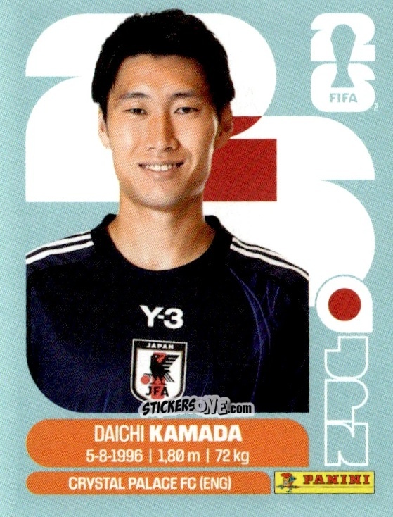 Sticker Daichi Kamada - Fifa World Cup 2026. Standard Edition n. JPN11 - Panini