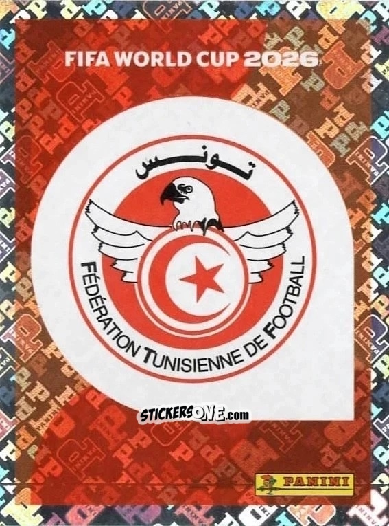 Cromo Emblem - Fifa World Cup 2026. Standard Edition n. TUN1 - Panini