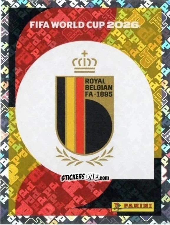 Sticker Emblem - Fifa World Cup 2026. Standard Edition n. BEL1 - Panini