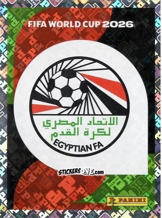 Figurina Emblem - Fifa World Cup 2026. Standard Edition n. EGY1 - Panini