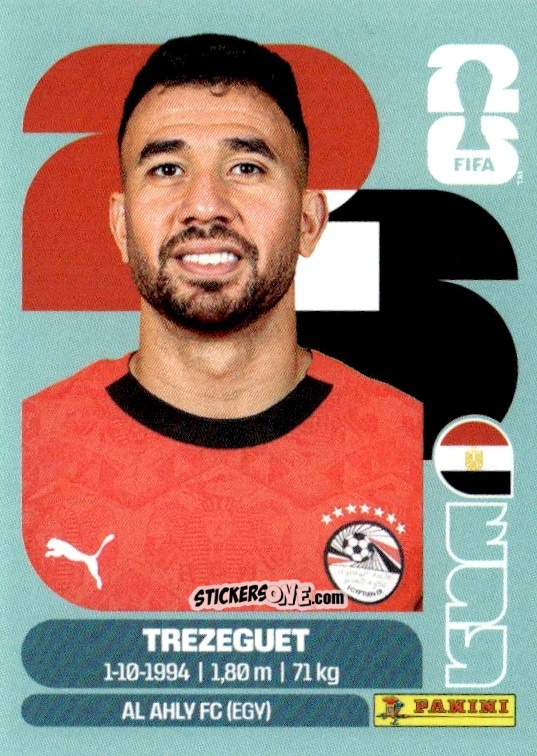 Cromo Trezeguet - Fifa World Cup 2026. Standard Edition n. EGY19 - Panini