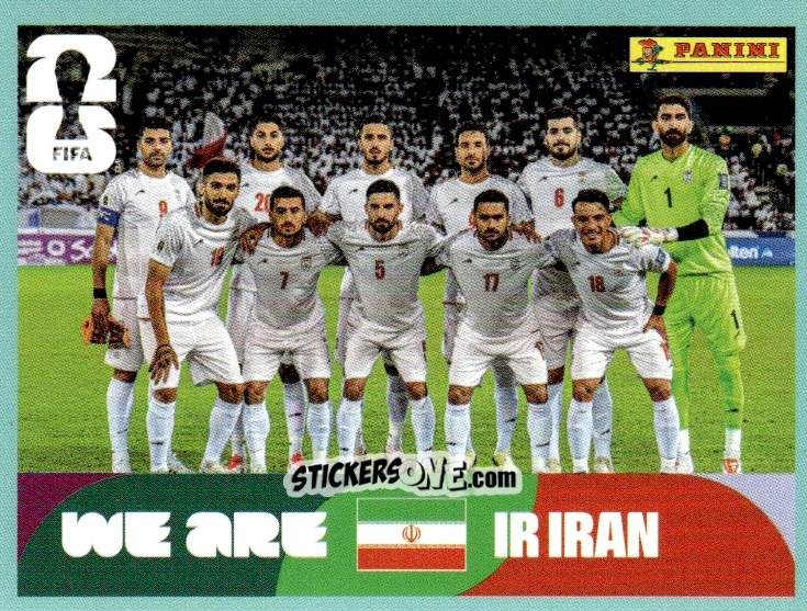 Figurina Team Photo - Fifa World Cup 2026. Standard Edition n. IRN13 - Panini