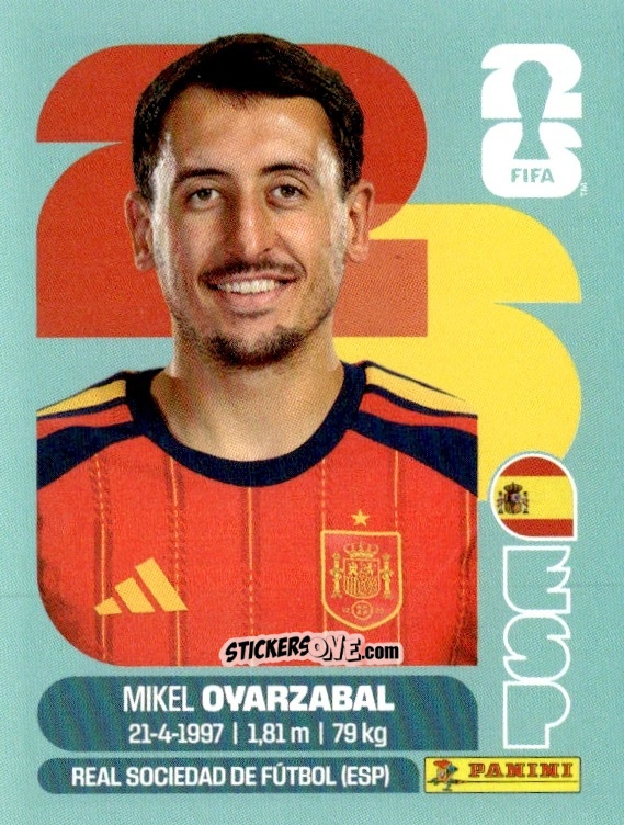 Cromo Mikel Oyarzabal - Fifa World Cup 2026. Standard Edition n. ESP20 - Panini