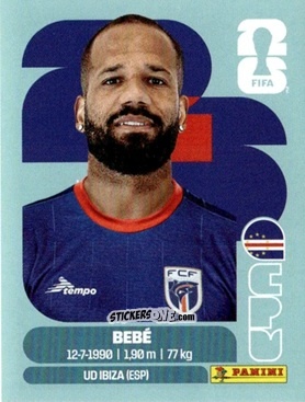 Cromo Bebe - Fifa World Cup 2026. Standard Edition n. CPV20 - Panini