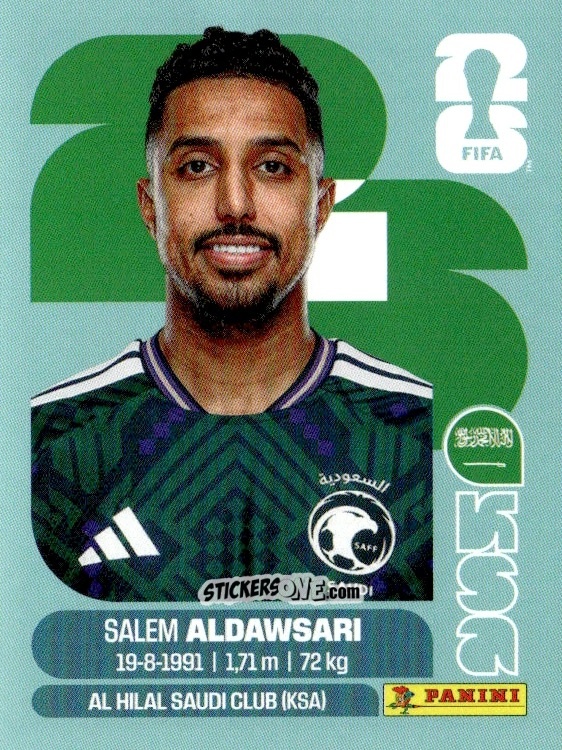 Sticker Salem Aldawsari