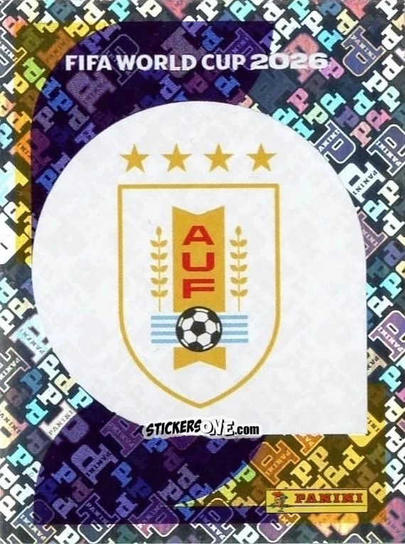 Sticker Emblem - Fifa World Cup 2026. Standard Edition n. URU1 - Panini