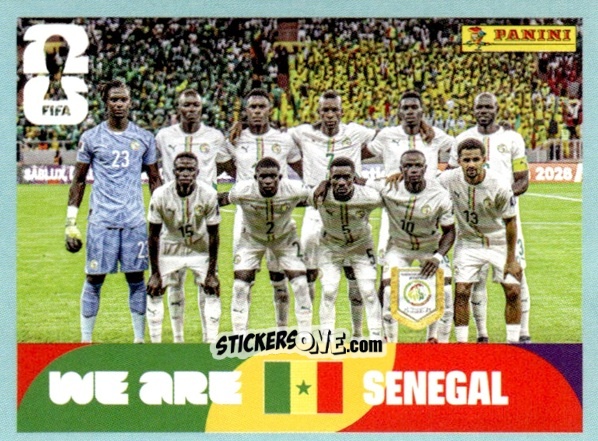 Figurina Team Photo - Fifa World Cup 2026. Standard Edition n. SEN13 - Panini