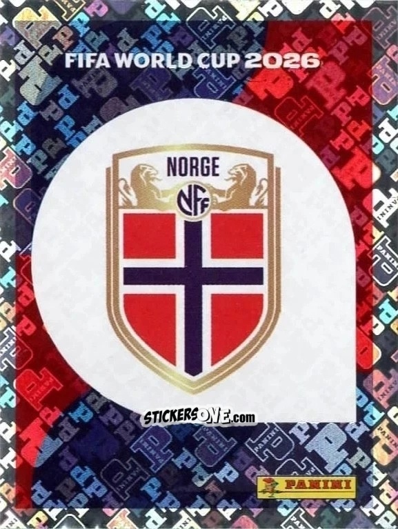 Figurina Emblem - Fifa World Cup 2026. Standard Edition n. NOR1 - Panini
