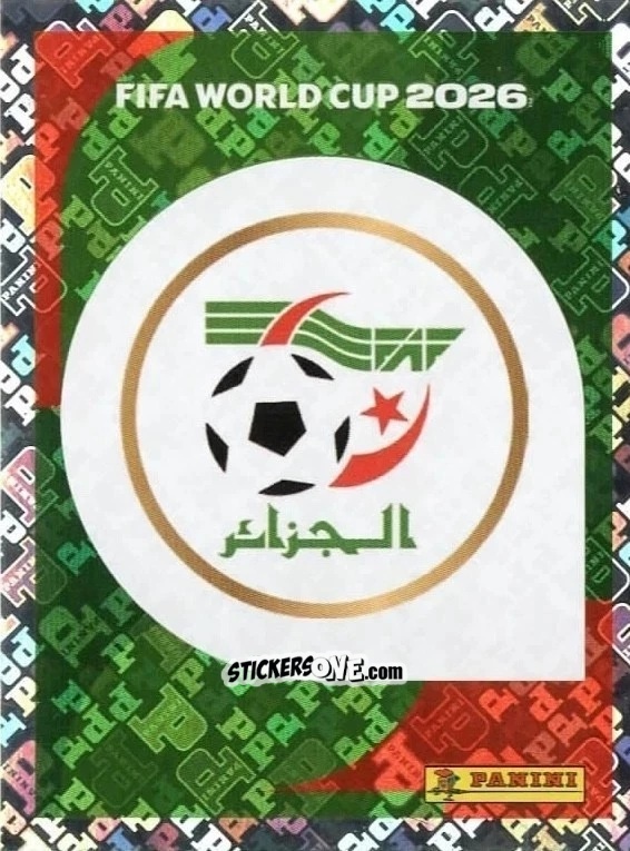 Figurina Emblem - Fifa World Cup 2026. Standard Edition n. ALG1 - Panini