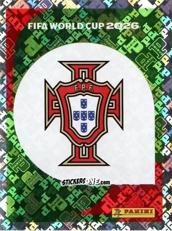 Figurina Emblem - Fifa World Cup 2026. Standard Edition n. POR1 - Panini