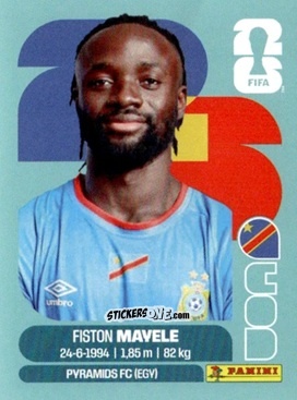 Sticker Aaron Wan-Bissaka - Fifa World Cup 2026. Standard Edition n. COD3 - Panini