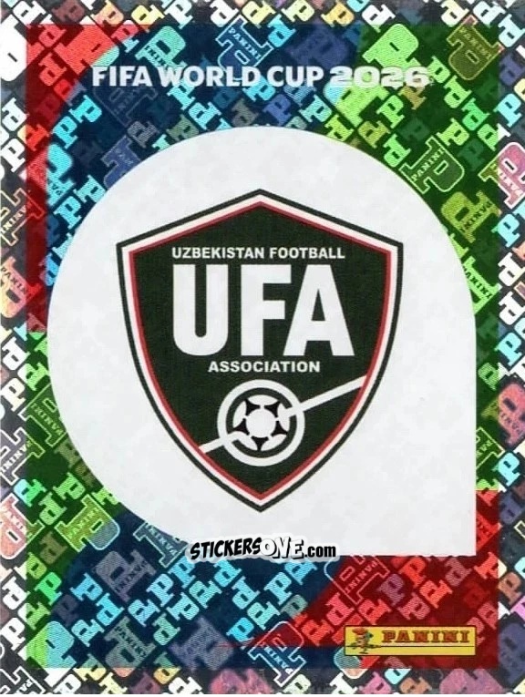 Figurina Emblem - Fifa World Cup 2026. Standard Edition n. UZB1 - Panini