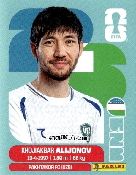 Sticker Khojiakbar Alijonov