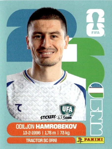 Sticker Odiljon Hamrobekov