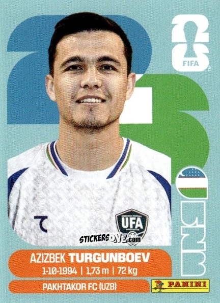 Sticker Azizbek Turgunboev