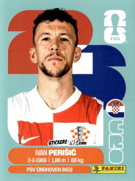 Sticker Ivan Perišić - Fifa World Cup 2026. Standard Edition n. CRO16 - Panini