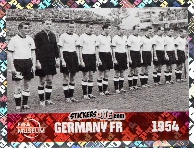 Cromo West Germany 1954 - Fifa World Cup 2026. Standard Edition n. FWC11 - Panini