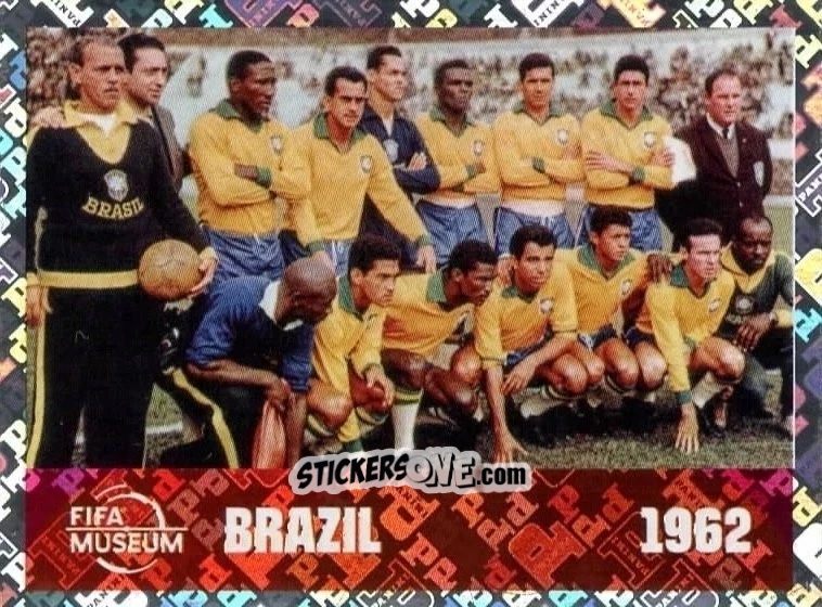 Cromo Brazil 1962 - Fifa World Cup 2026. Standard Edition n. FWC12 - Panini