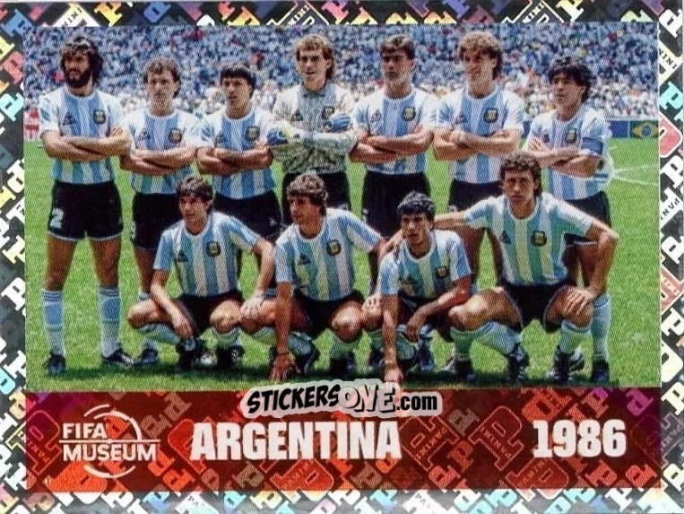 Sticker Argentina 1986 - Fifa World Cup 2026. Standard Edition n. FWC14 - Panini