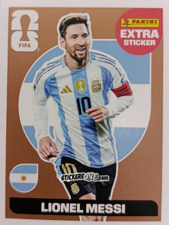 Sticker Lionel Messi - Fifa World Cup 2026. Standard Edition n. LM - Panini