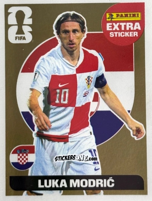 Figurina Luka Modrić - Fifa World Cup 2026. Standard Edition n. LMO - Panini