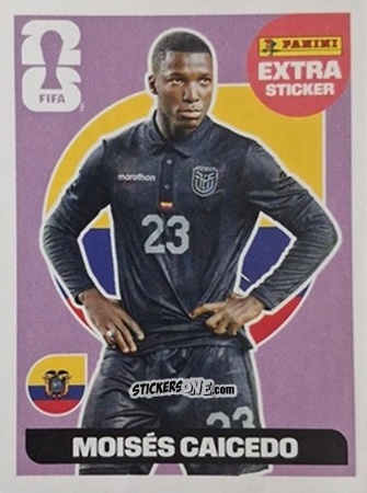 Figurina Moisés Caicedo - Fifa World Cup 2026. Standard Edition n. MC - Panini
