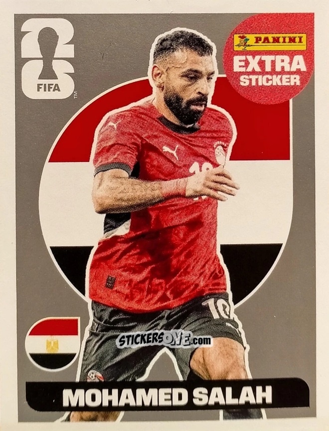 Sticker Mohamed Salah - Fifa World Cup 2026. Standard Edition n. MS - Panini