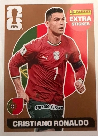 Sticker Cristiano Ronaldo - Fifa World Cup 2026. Standard Edition n. CR - Panini