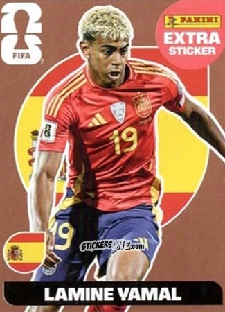 Figurina Lamine Yamal - Fifa World Cup 2026. Standard Edition n. LY - Panini