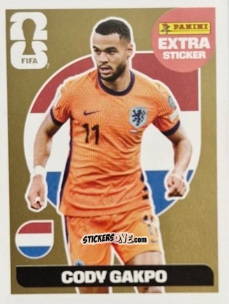 Figurina Cody Gakpo - Fifa World Cup 2026. Standard Edition n. CG - Panini