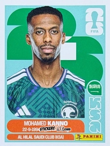 Sticker Mohamed Kanno