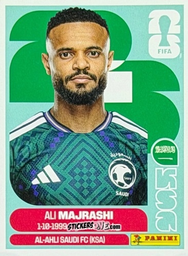 Sticker Ali Majrashi