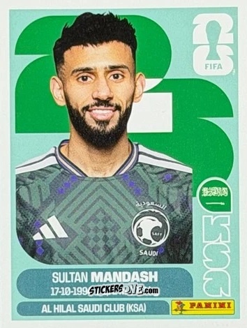 Sticker Sultan Mandash