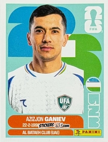 Sticker Azizjon Ganiev