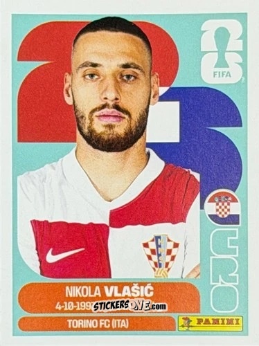Cromo Nikola Vlašić - Fifa World Cup 2026. Standard Edition n. CRO12U - Panini