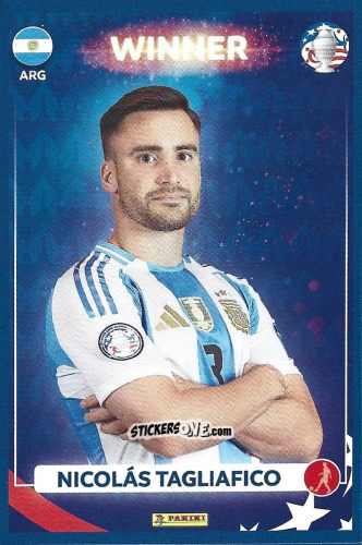 Figurina Nicolás Tagliafico - Copa América Argentina Campeón 2024
 n. 6 - Panini