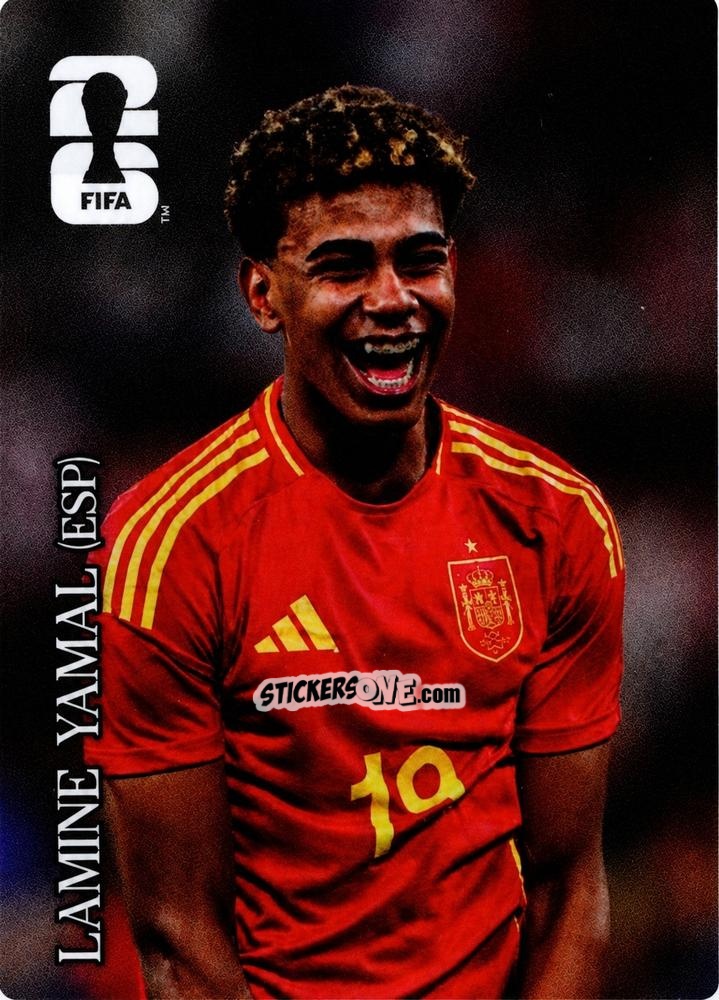 Cromo Lamine Yamal - Coca-Cola FIFA World Cup Stickers (USA)
 n. CC1 - Panini