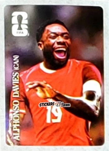 Figurina Alphonso Davies - Coca-Cola FIFA World Cup Stickers (USA)
 n. CC9 - Panini