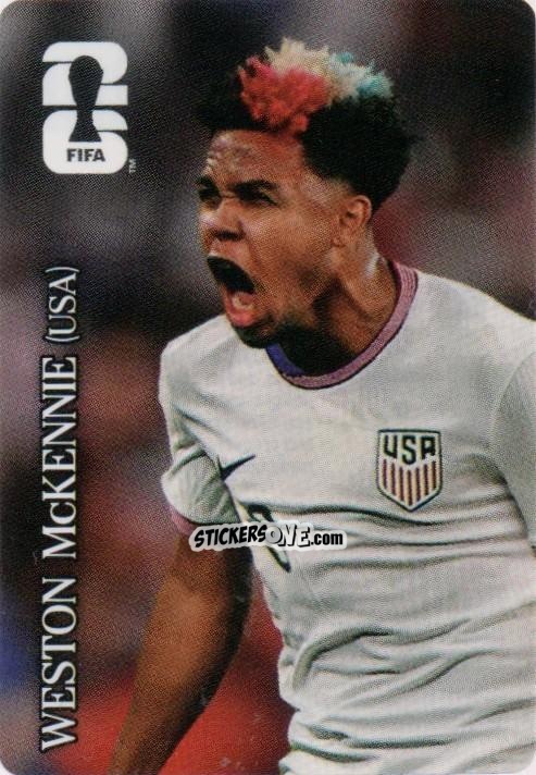 Figurina Weston McKennie - Coca-Cola FIFA World Cup Stickers (USA)
 n. CC10 - Panini