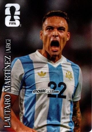 Cromo Lautaro Martinez - Coca-Cola FIFA World Cup Stickers (USA)
 n. CC11 - Panini